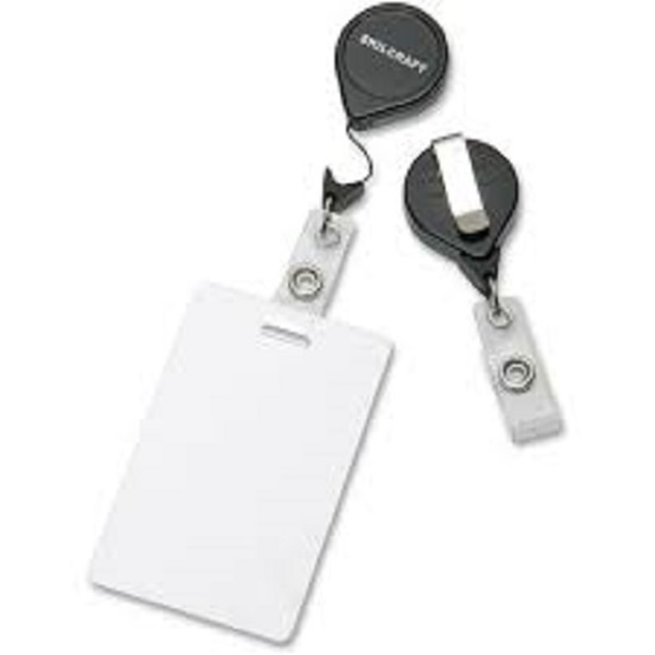 Skilcraft Retractable ID Card Reel, 1/EA