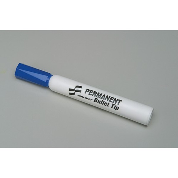 MARKER PERM BULLET BLUE
