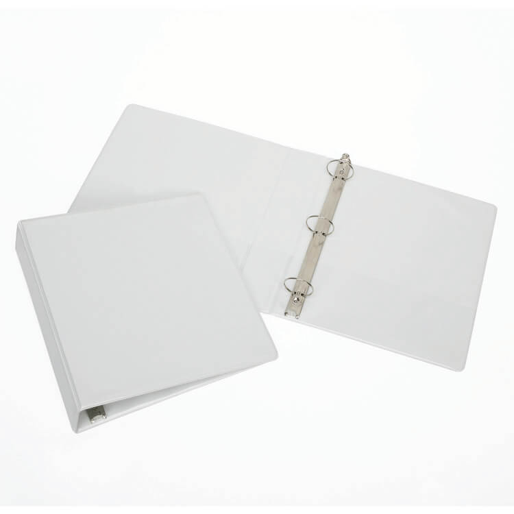 ROUND RING BINDER, 11 X 8 1/2, 1" CAPACI