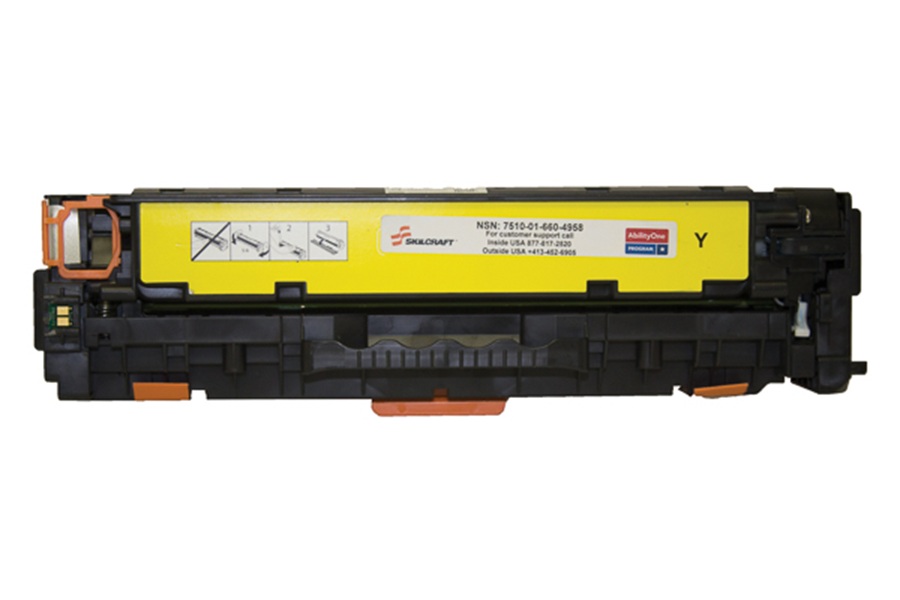 Skilcraft Yellow Reuse Toner, Yield 2600