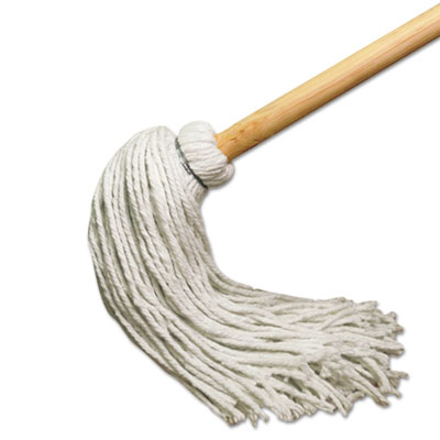 BOARDWALK Rayon Fiber 54"Wood Handle Mop