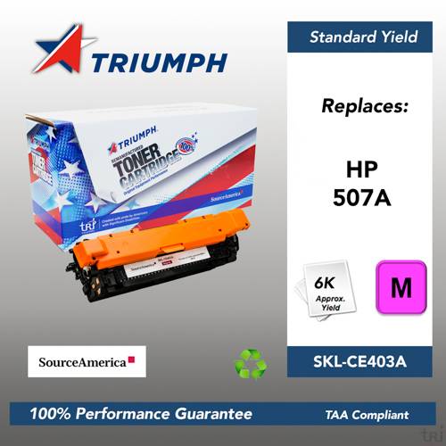 Remanufactured Skilcraft Toner, Magenta, Yield 6000 Remanufactured Skilcraft Toner, Magenta, Yield 6000