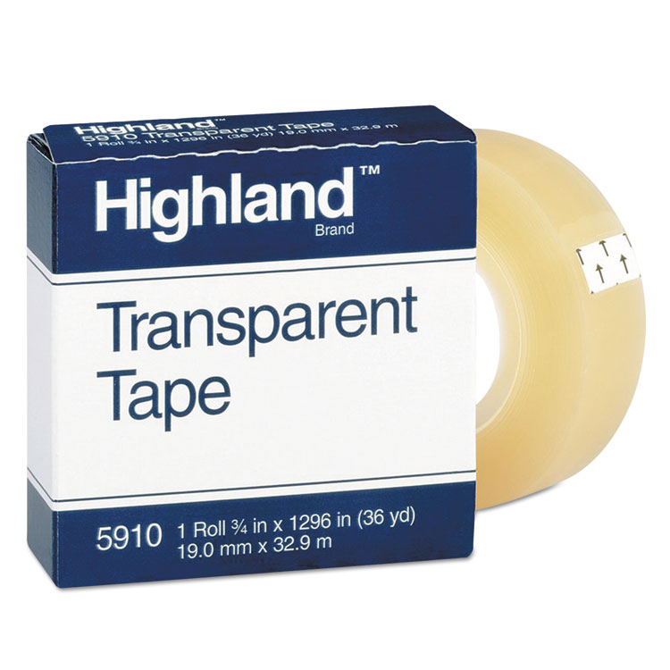 TAPE,TRANS,3/4X1296