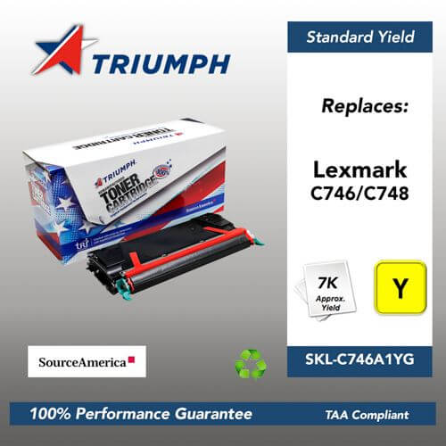 Remanufactured Skilcraft Toner, Yellow, Yield 7000 Remanufactured Skilcraft Toner, Yellow, Yield 7000