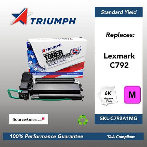 Remanufactured Skilcraft Toner, Magenta, Yield 6000 Remanufactured Skilcraft Toner, Magenta, Yield 6000