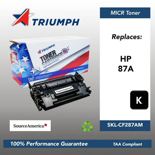 Remanufactured Skilcraft Magnetic Ink Character Recognition Toner, Black, Yield 9000 Remanufactured Skilcraft Magnetic Ink Character Recognition Toner, Black, Yield 9000
