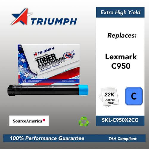 Remanufactured Skilcraft Toner, Cyan, Yield 22000 Remanufactured Skilcraft Toner, Cyan, Yield 22000