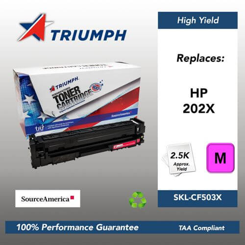 Remanufactured Skilcraft Toner, Magenta, Yield 2500 Remanufactured Skilcraft Toner, Magenta, Yield 2500