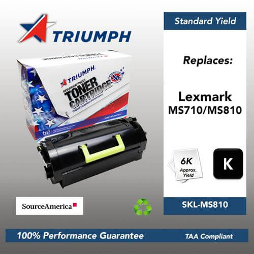 Remanufactured Skilcraft Toner, Black, Yield 6000