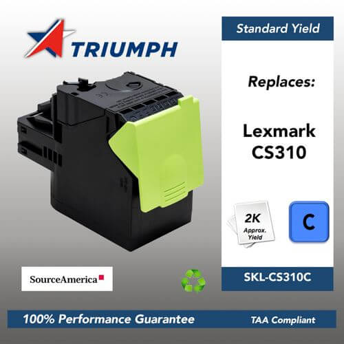 Remanufactured Skilcraft Toner, Cyan, Yield 3000