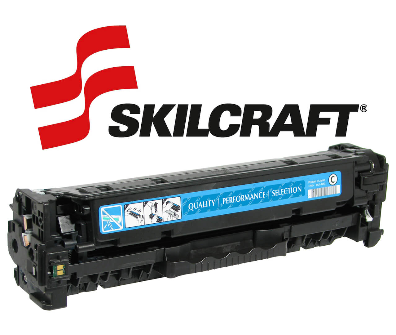 Remanufactured Skilcraft Toner, Cyan, Yield 2350