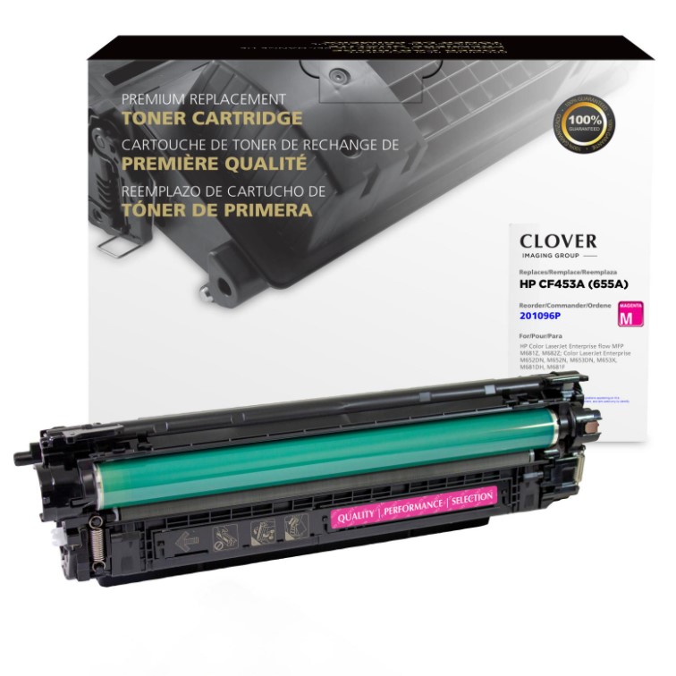 Remanufactured Magenta Toner fits HP655A
