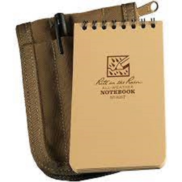 RITE N RAIN - NOTEBOOK/PEN KIT 3X5 TAN