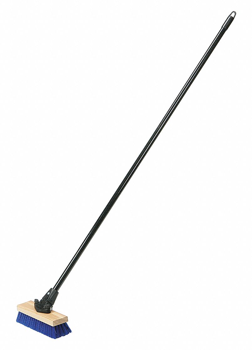 Deck Brush, Rough Surface, 10", With Han