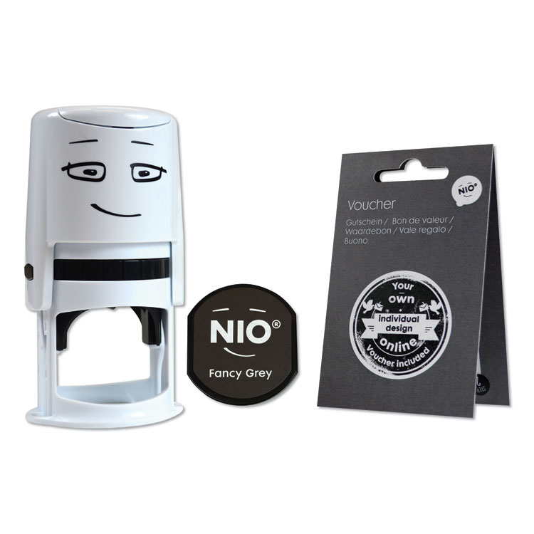 STAMP,NIO VOUCHER INK,GY