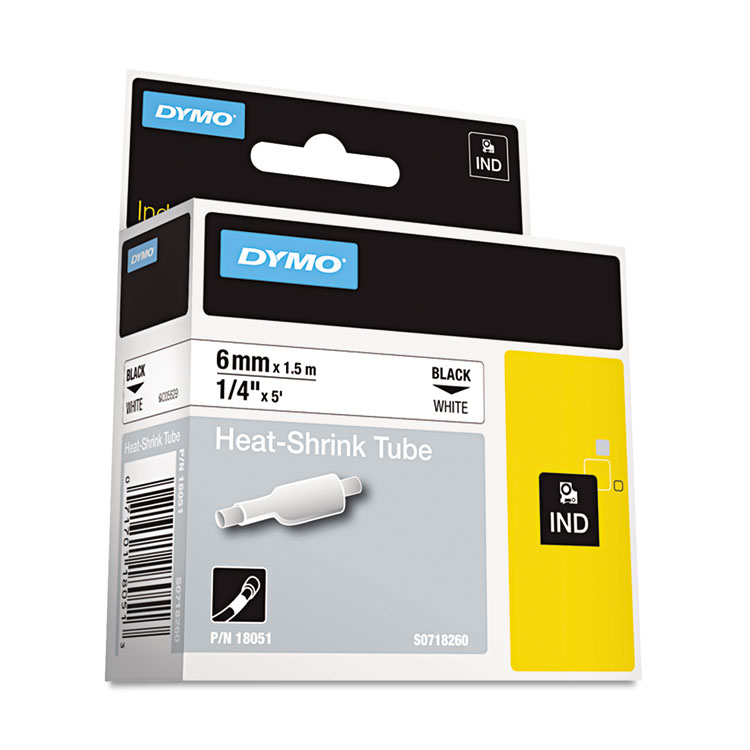 TAPE,HEAT SHRINK,1/4",WH