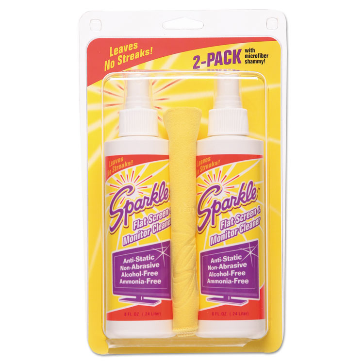 CLEANER,SCREEN,TWIN PK