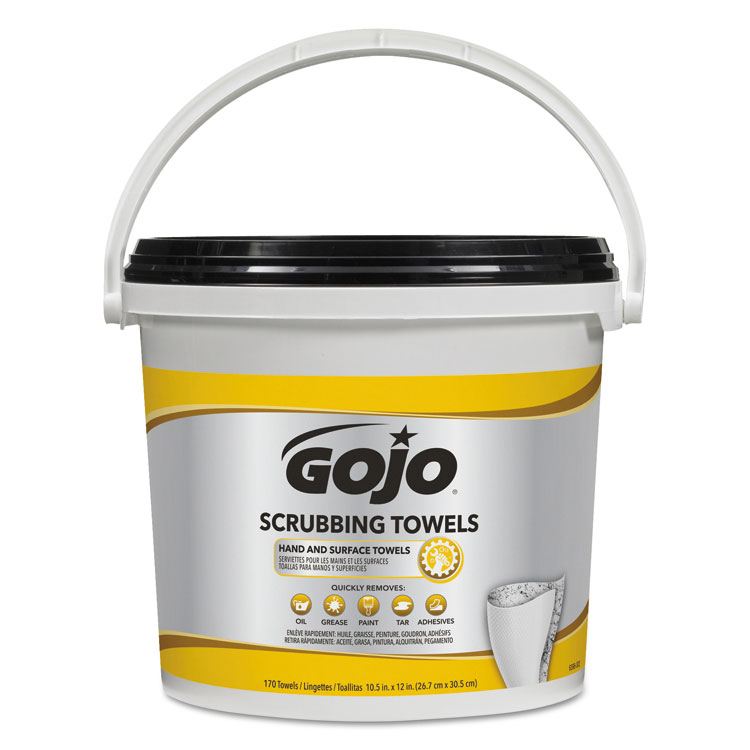 WIPES,W/SCRUB BUCKET,170