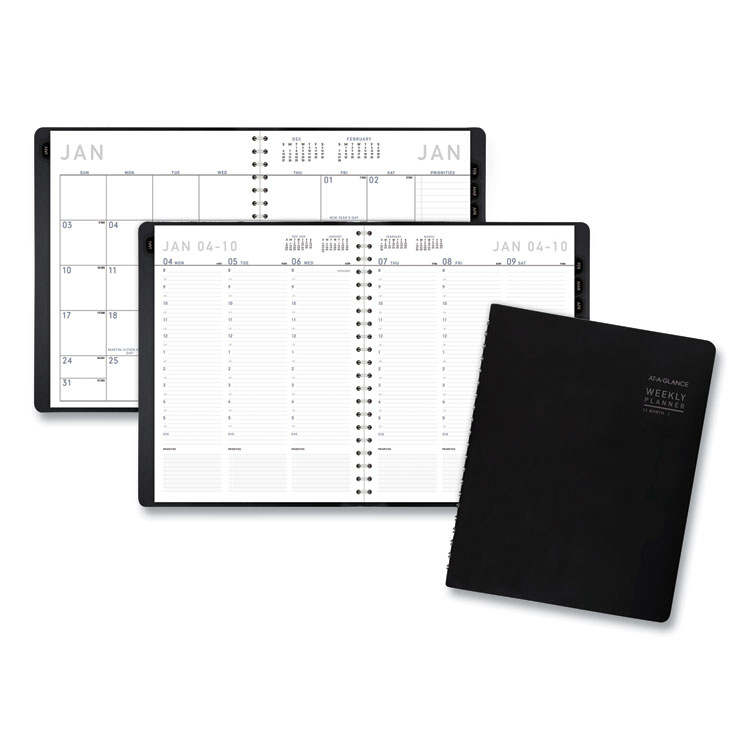 2025 Contemporary Planner 11"x8.25", Black