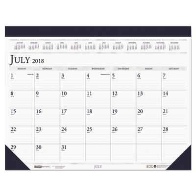2024-2025 Academic Desk Pad Calendar, 18.5x13