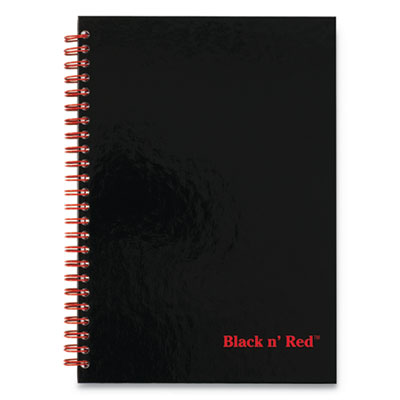 Black n' Red Hardcover Business Notebook, 70 sheets