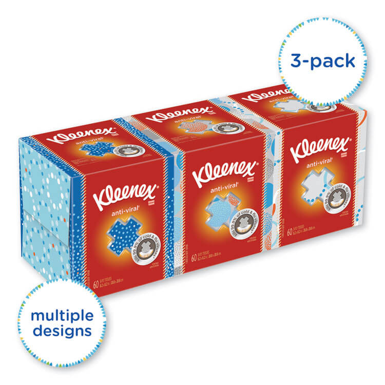 TISSUE,KLEENEX,ANTI-V,WE
