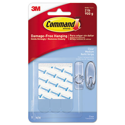 STRIP,REFILLS,MED,9PK,CLR