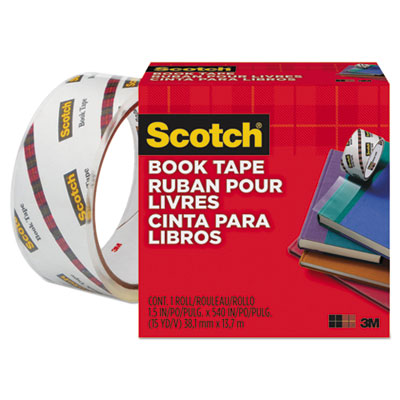 TAPE,BOOK,TRANS,1.5X15YDS