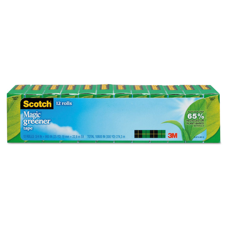 TAPE,3/4"X900",12/PK,CLR