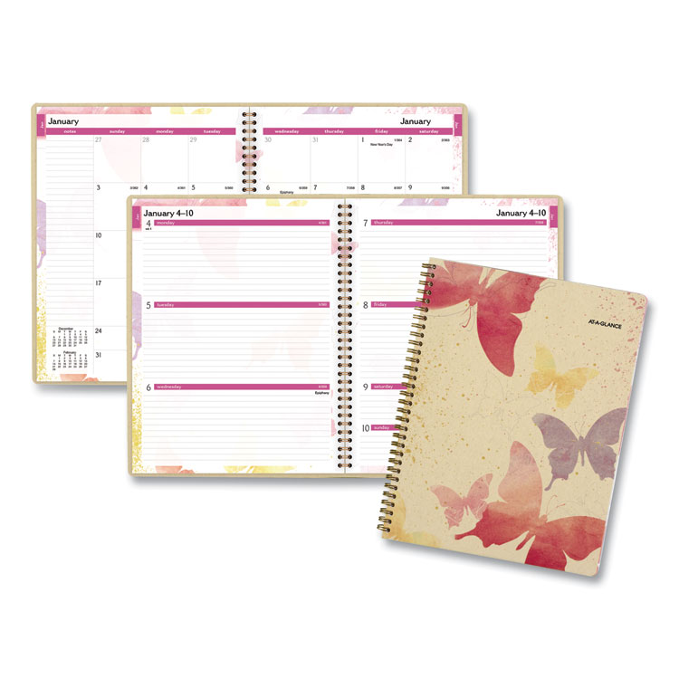 2025-2026 Watercolors Planner 11"x8.5"