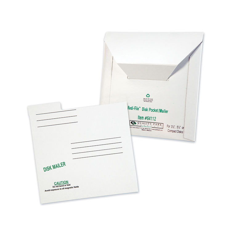 MAILER,DISK/CD,10/PK,WH