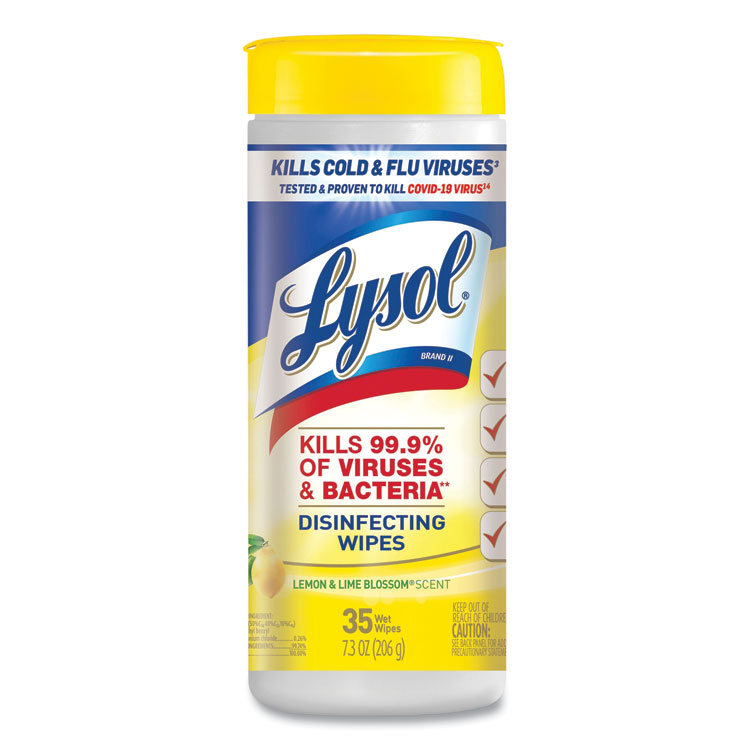 WIPES,DISINF,LYSOL,35CT