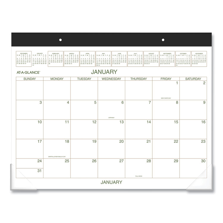 2025 Monthly Desk Pad Calendar, 22x17