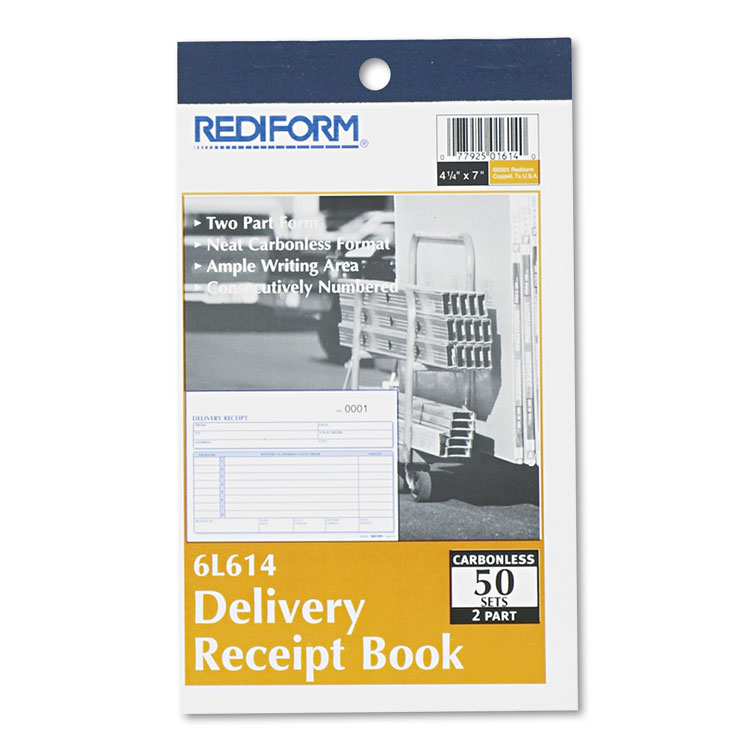BOOK,DEL RCPT,DUP,50 SETS