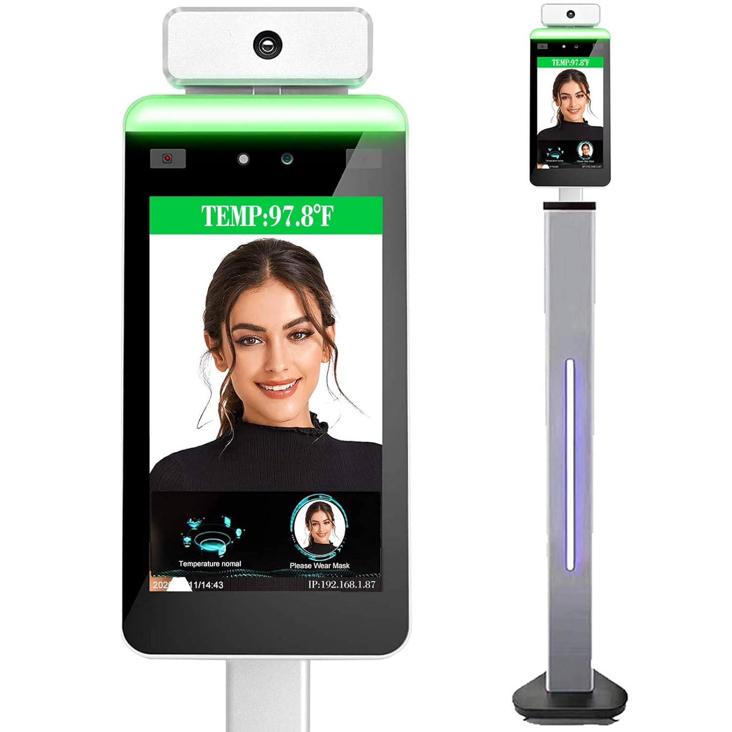 Stationary Floor Stand for Temp Scanner