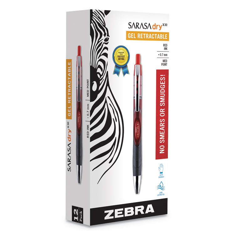 Zebra Sarasa Dry Gel X30 Gel Pen, 1/DZ