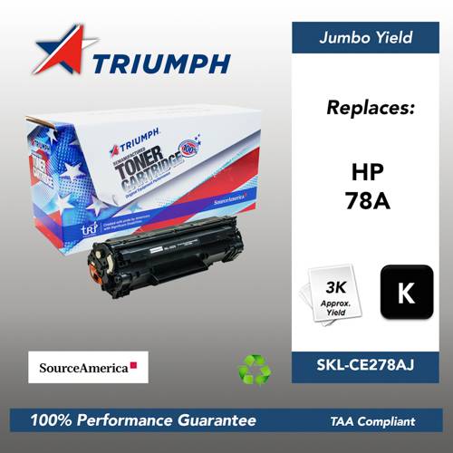 Remanufactured Skilcraft Extra High Yield Toner, Black, Yield 2100 Remanufactured Skilcraft Extra High Yield Toner, Black, Yield 2100