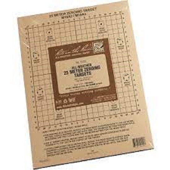 RITE N RAIN - 25 METER ZEROING TARGET
