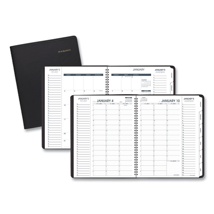 2025 At-A-Glance Triple View Weekly Planner