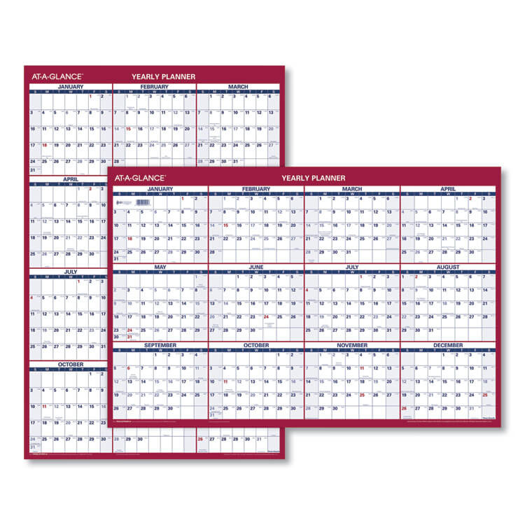 2025 Erasable Vertical/Horizontal Wall Planner, 32 x 48