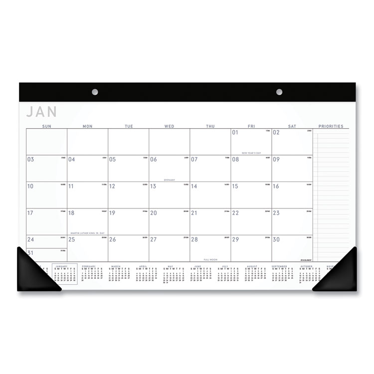 2025 Contemporary Desk Pad, 18 x 11