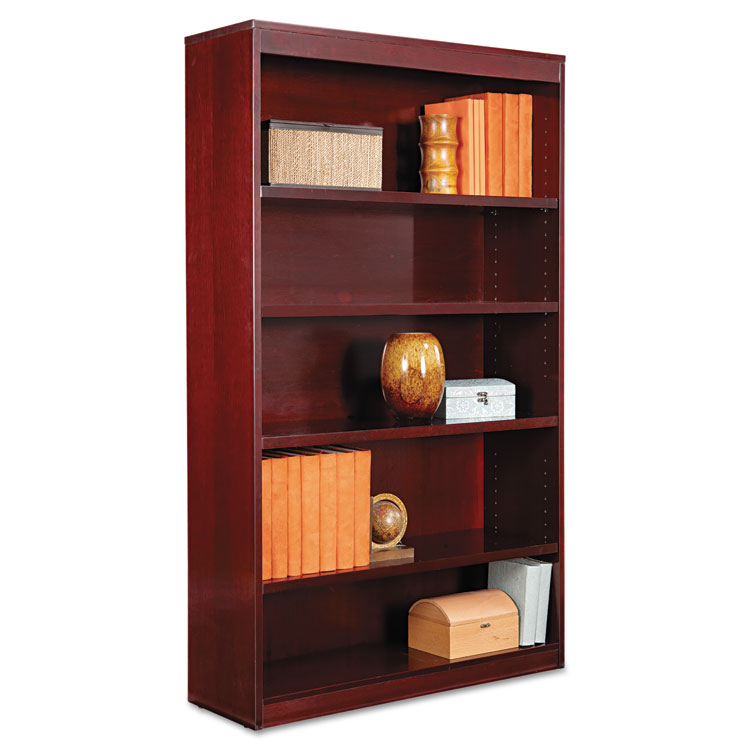 BOOKCASE,SQ,5S 36X60,MAH