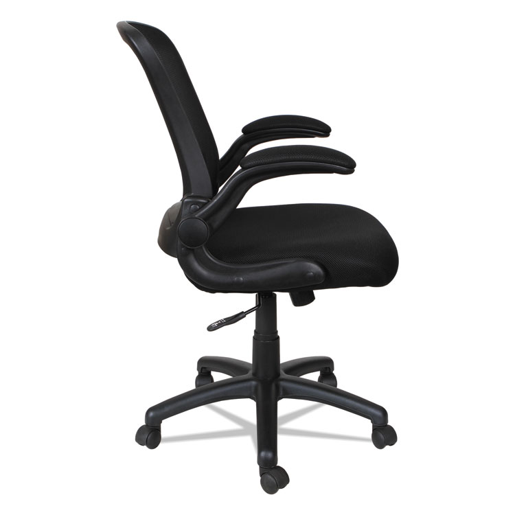 CHAIR,FLIP ARM,SWL/TLT,BK