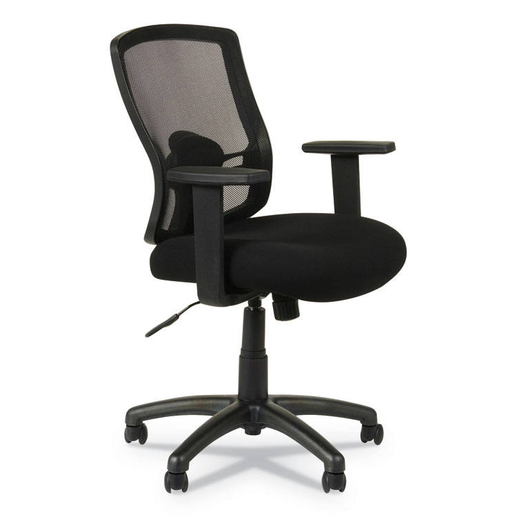 CHAIR, MESH, SWL/TLT, BK
