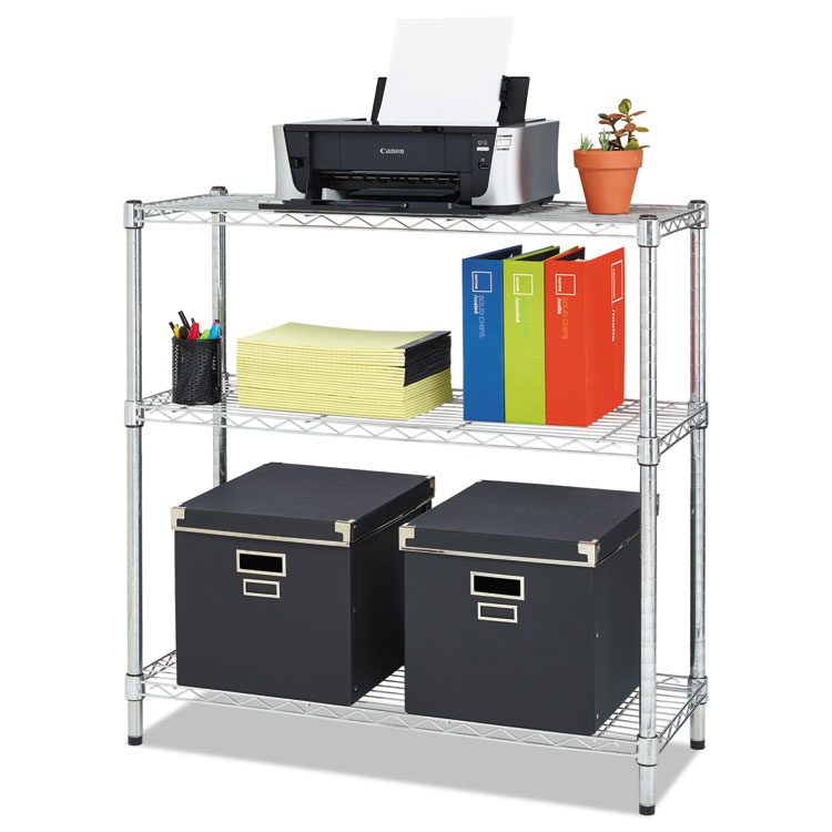 SHELVING,WIRE,36X14,3S,SV