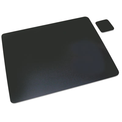 DESK PAD,LEATHER,19X24,BK