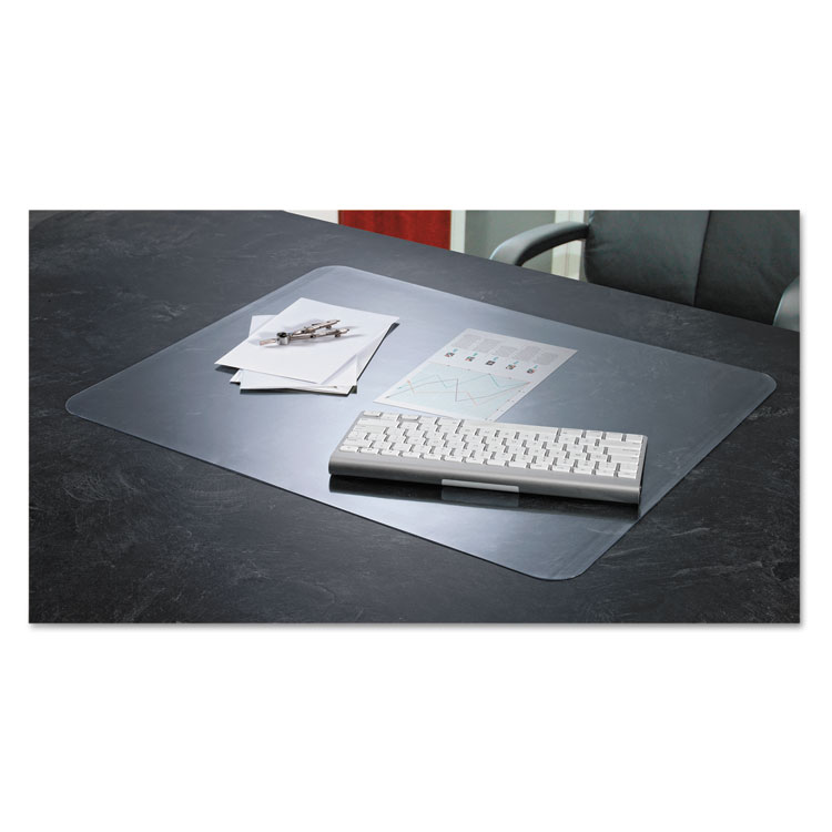 DESK PAD,KRYSTL,24X38,CLR