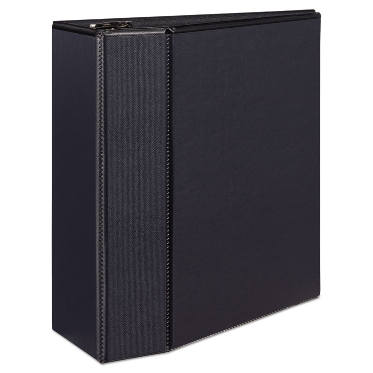 Avery Durable View Binder, 3 Rings, 5" Capacity, 11 x 8.5, Black Avery Durable View Binder, 3 Rings, 5" Capacity, 11 x 8.5, Black