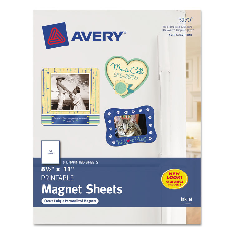 MAGNET,SHEETS 8.5X11,WHT