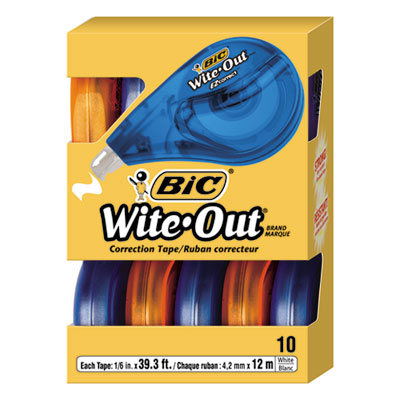 TAPE,CORRECTION,10/BX,WH